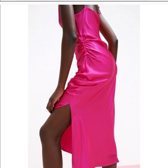 Zara Satin Slip Lingerie Dress - Picture 5 of 6